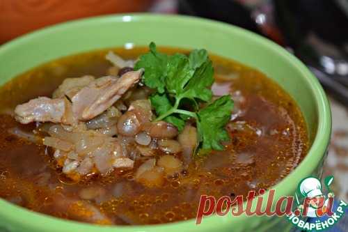 Капустняк с курицей и чечевицей - кулинарный рецепт