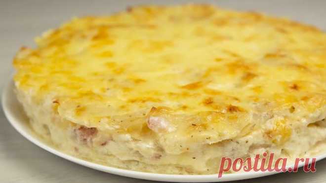 Вкуснейшая ЗАПЕЧЕННАЯ КАРТОШКА! Очень сытное и ароматное БЛЮДО!