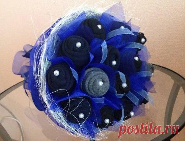 Букет из носков для мужчин с чувством юмора