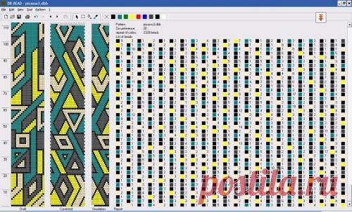 геометрия : Формат jpg : Схемы для вязаных жгутов : Файлы : jbead