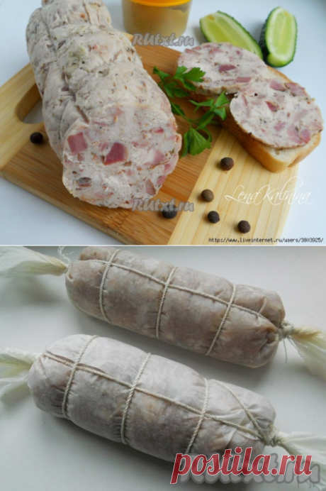 Галантин из курицы - из разряда &quot;язык проглотишь&quot;