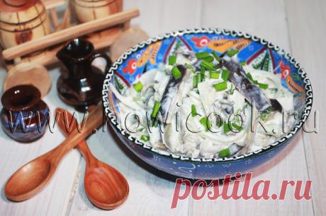 Салат из баклажан - Ачечили бадриджаны (грузинская кухня)