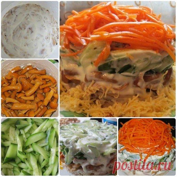 Салат солнце | рецепты на бис | Яндекс Дзен