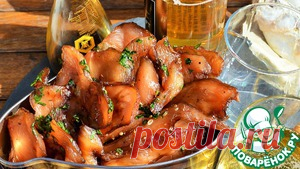 Куриные чипсы к пиву - кулинарный рецепт