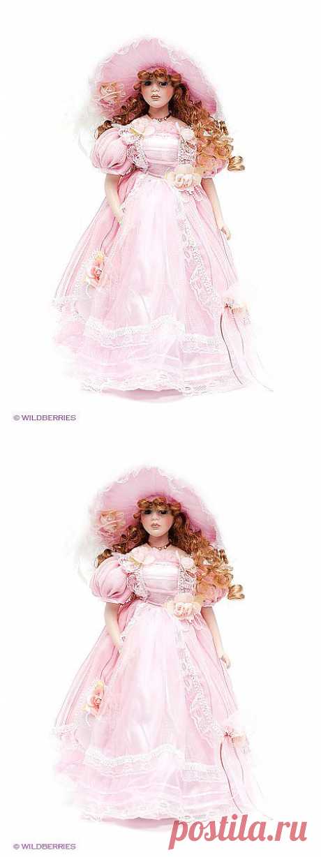 Кукла фарфоровая Миледи Angel Collection. Цвет розовый. Есть отзывы покупателей. Очаровательная фарфоровая кукла Миледи станет не только чудесным подарком, но и украшением домашнего интерьера - интернет-магазин Wildberries.ru