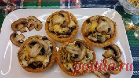 Селёдочка на шубе в тарталетках