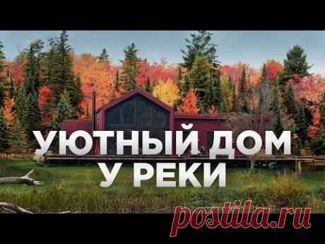 Дача с камином и большой террасой в Подмосковье 187м²