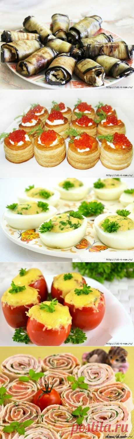 10 рецептов приготовления замечательных закусок
