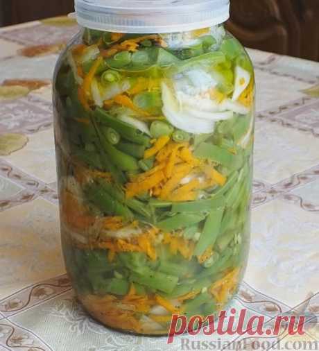 Рецепт: Стручковая фасоль по-корейски на RussianFood.com
