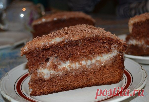 ШОКОЛАДНО-СМЕТАННЫЙ ТОРТ 
ИНГРЕДИЕНТЫ:
Тесто:
● 2 яйца взбить с 1 ст. сахара 
● 1 ст. сметаны 
Показать полностью…