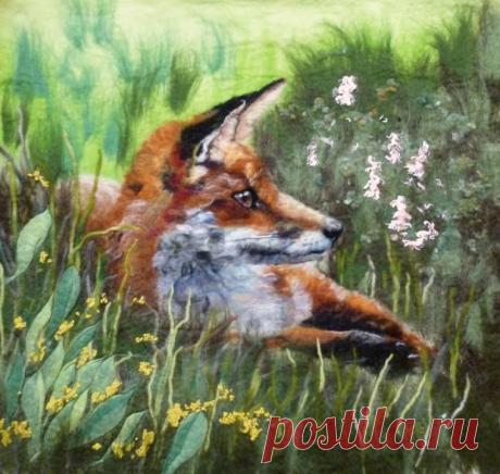 MarmaladeRose и её чудесные валяные картины - Ярмарка Мастеров - ручная работа, handmade