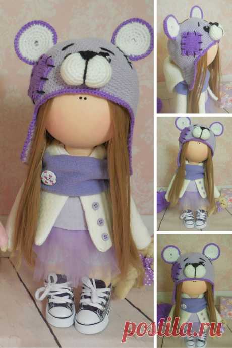 Mouse doll Cloth doll Handmade doll Tilda by AnnKirillartPlace