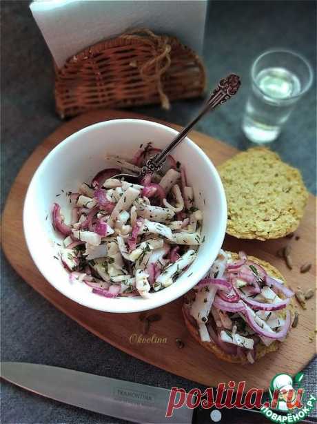 Закуска с салом солёным – кулинарный рецепт