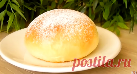 Шикарные булочки со сгущенкой. Тесто воздушное и просто сказочно вкусное | Болтай
