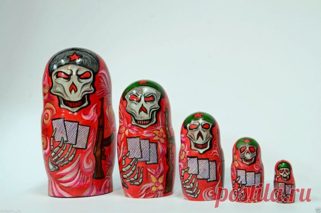 Русская Матрешка Бабушка Деревянные вложенные куклы | Etsy