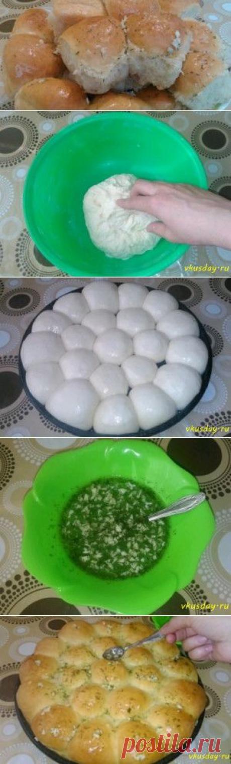 Пампушки с чесноком | Вкусный день