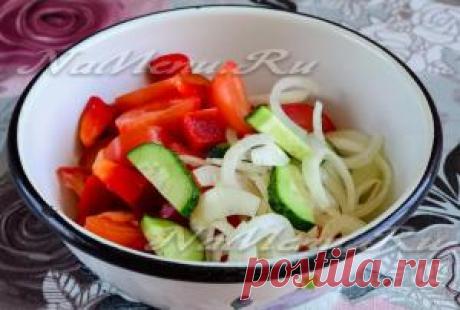 Салат Греческий, рецепт классический с фетаксой
