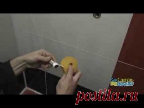 Как установить смеситель в ванной?