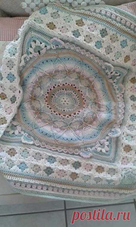 Квадратные мотивы крючком - идеи и схемы | Anna Gri Crochet | Яндекс Дзен