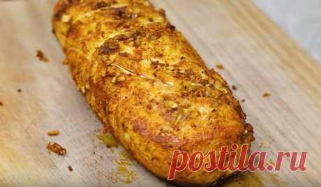 Делаю куриный рулет из чистого филе с молоком: дешевая замена вредным колбасам
