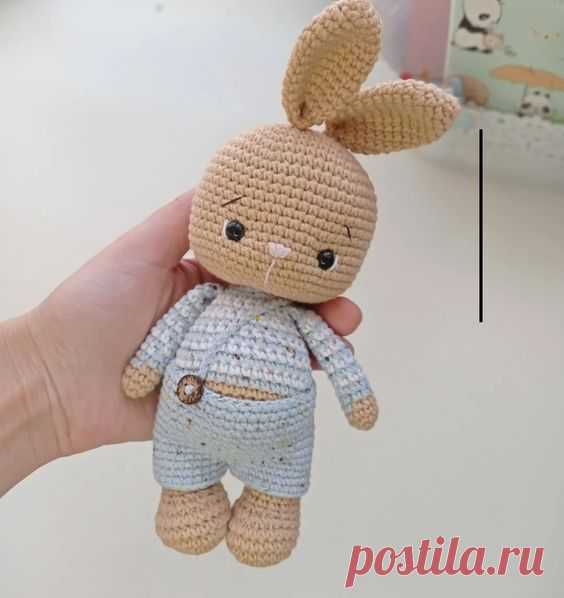 Amigurumi Bunny İn Pants Free Pattern - Amigurumi