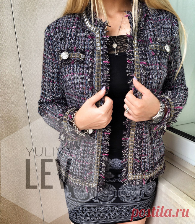 жакет в стиле шанель фото: 16 тыс изображений найдено в Яндекс.Картинках