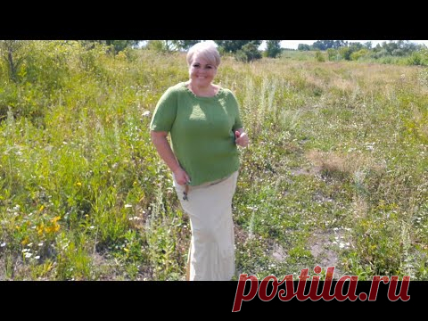 ВЯЗАНИЕ. Футболка из ХЛОПКА 