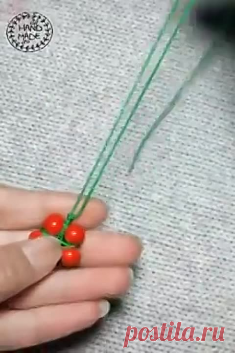 Украшения из шнура