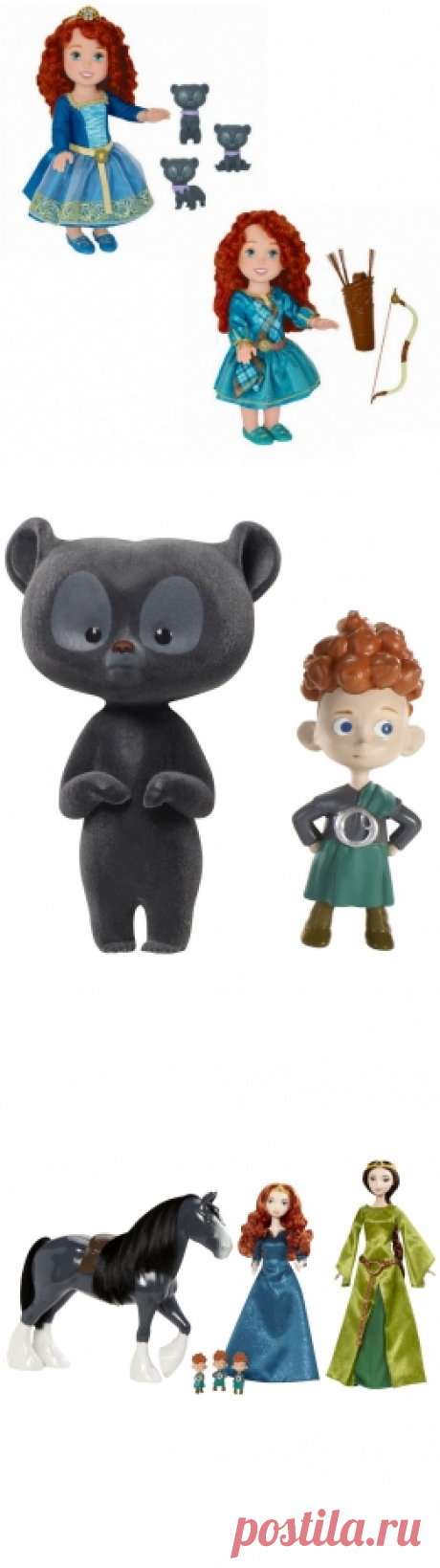 кукла мерида храбрая сердцем