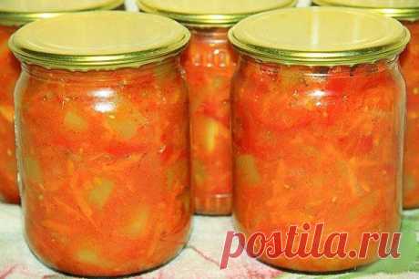 Салат из кабачков на зиму «Анкл Бенс» — Домашняя кулинария