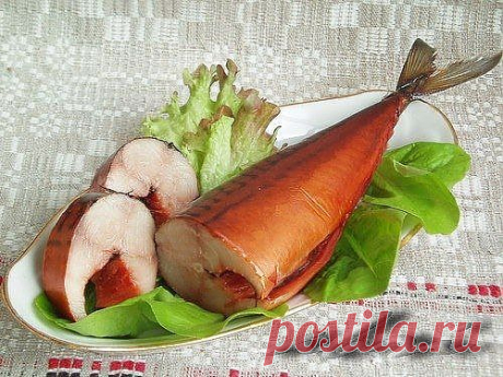 Скумбрия холодного копчения .