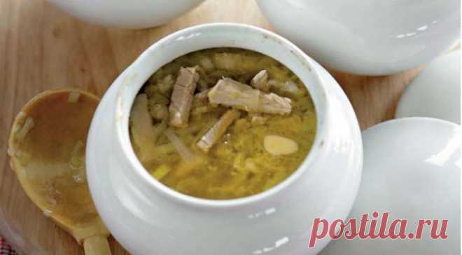 Горшочек супа из индейки с перловой крупой — Вкусные рецепты