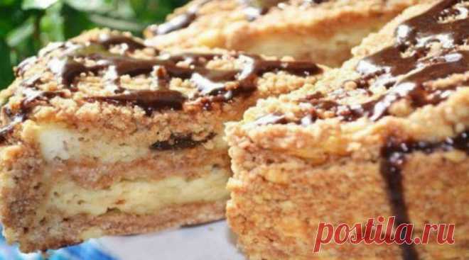 Пирог с творогом и черносливом: простой и вкусный