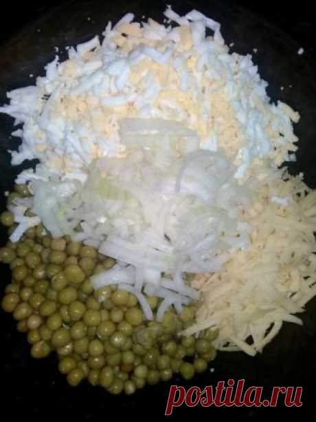 Быстро: Салат "Чайка" | Бюджетные и простые рецепты | Яндекс Дзен