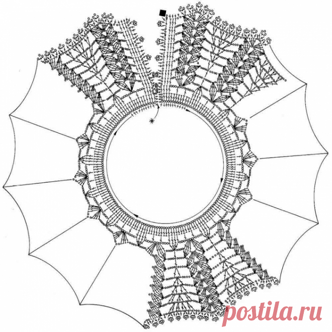 Вязание-крючок-РАЗНОЕ >Воротник