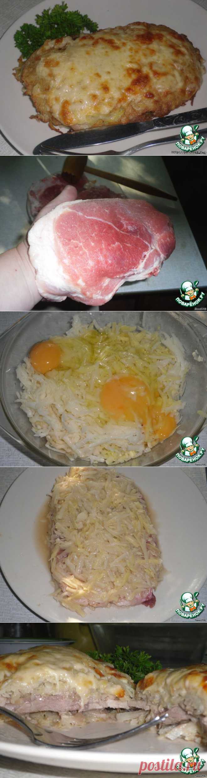 Медвежья лапа из свинины