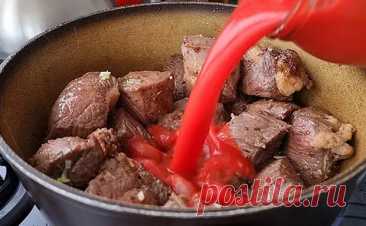 Как ошпазы делают любое мясо мягким: универсальный рецепт с томатами в собственном соку - Steak Lovers - Медиаплатформа МирТесен