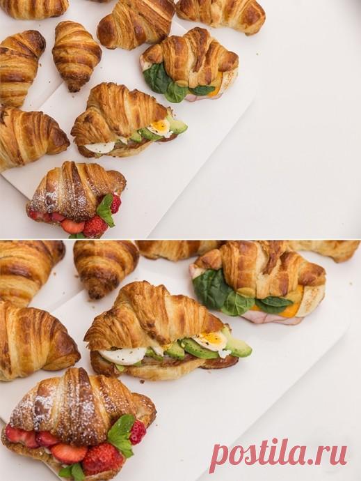 ​Домашние круассаны с разными начинками