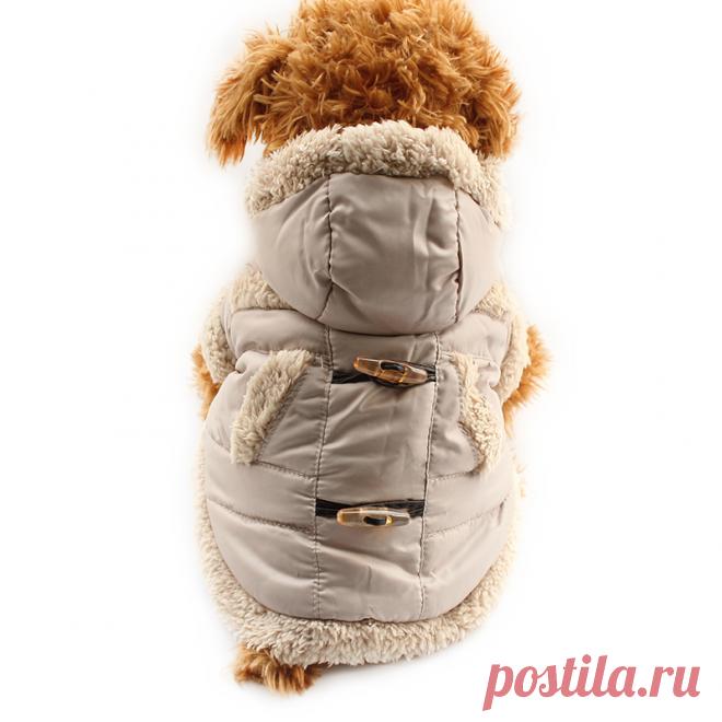 Арми магазин Кнопка Мода Теплый Пальто Собаки Собаки Зимняя Шапка Пальто Куртки 6141032 Одежда Для Животных Поставок купить на AliExpress