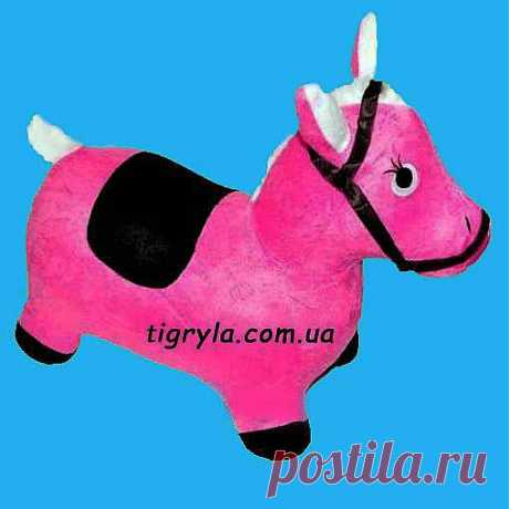 Прыгун резиновый лошадка розовая в велюровом чехле продам, Прыгун резиновый лошадка розовая в велюровом чехле купить в Днепропетровск, Прыгун резиновый лошадка розовая в велюровом чехле продам в Днепропетровск, новый, цена 165 грн - Komarik.com.ua