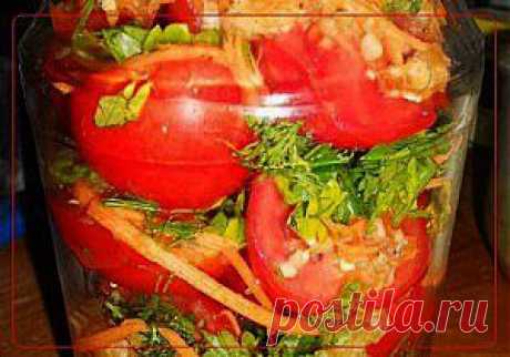 Помидоры по-корейски | Рецепты вкусно