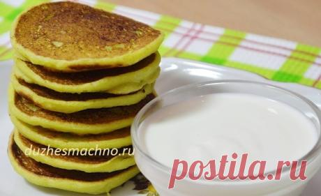 Кабачковые панкейки (оладьи)