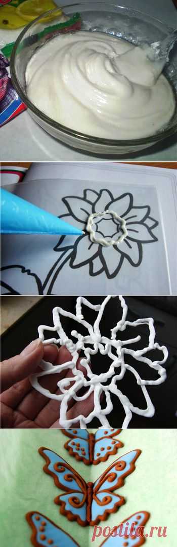 Рисовальная сахарно-белковая масса