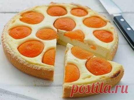 Кулинарные Рецепты: Творожный пирог с абрикосами!