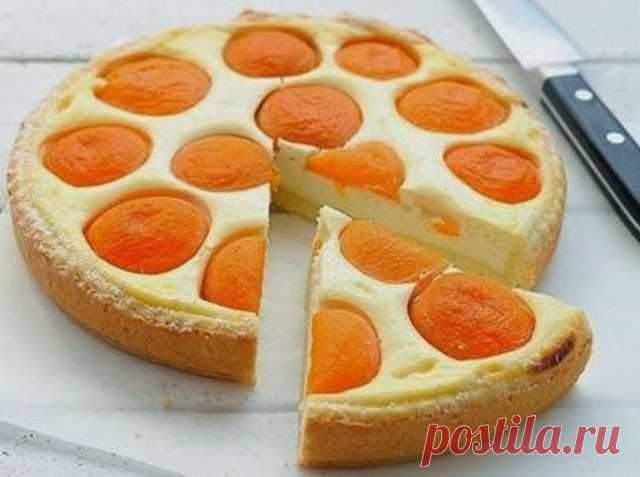 Кулинарные Рецепты: Творожный пирог с абрикосами!