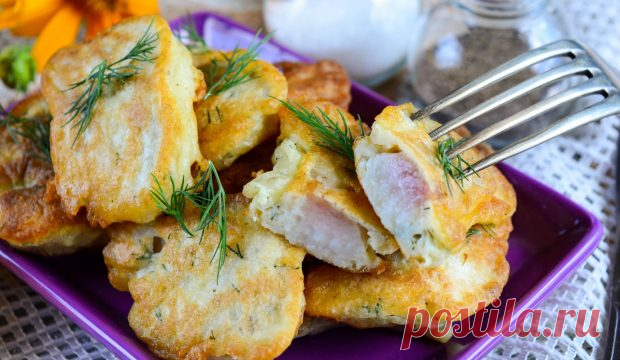 Соседка поделилась своим секретом приготовления рыбы в кляре. Вкус непередаваем! А ведь все просто оказывается..