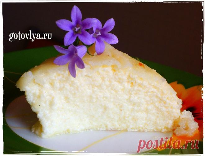 Нежная творожная запеканка на водяной бане | ГотовлюЯ