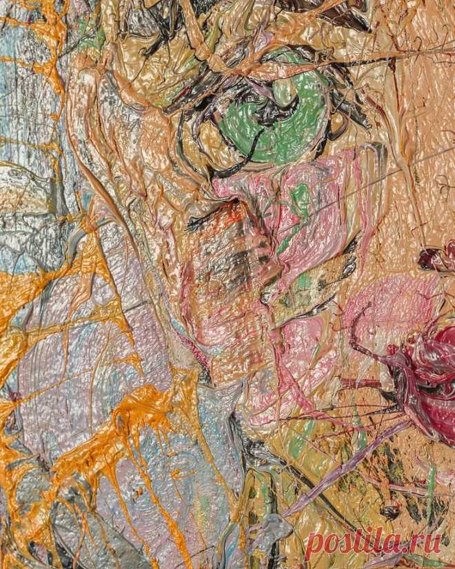 Картина Покровительство музы современная живопись маслом абстракция Екатерина Лебедева художник в 2025 г | Современная живопись, Художник, Живопись