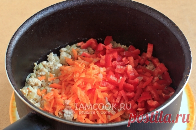 Подлива из куриного фарша к макаронам