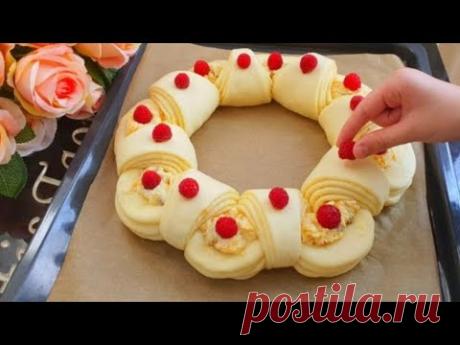 НЕЖНЕЙШИЙ ПИРОГ 🥰Кусочек буквально ТАЕТ во рту! ДЕЙСТВИТЕЛЬНО ВКУСНО 😋